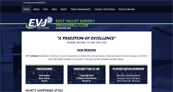 Desktop Screenshot of evjvolleyball.com